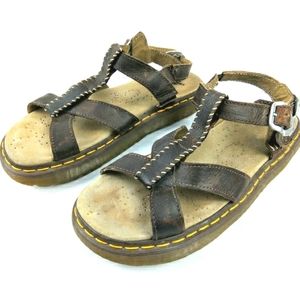 Dr Martens Chunky Cherie Leather Sandal Adjustable
